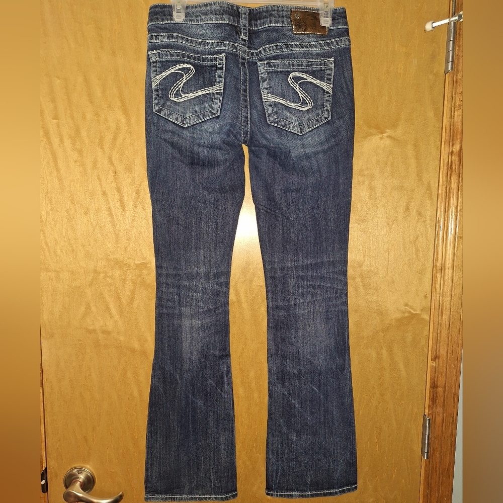 Aiko Bootcut Silver Jeans